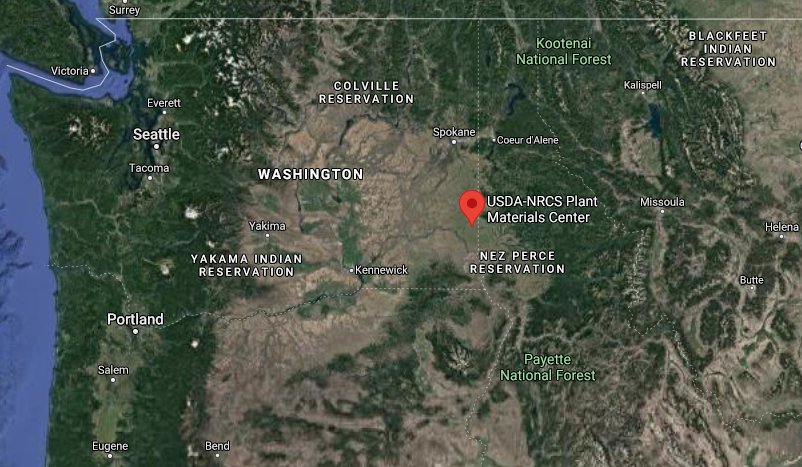 pullman USDA NRCS Plant
