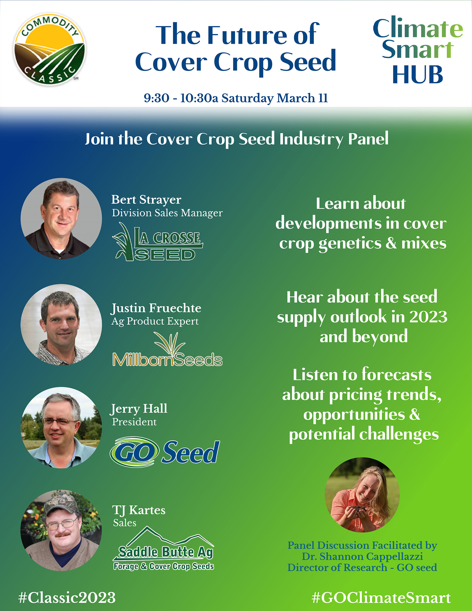 Cover Crop Industry Panel